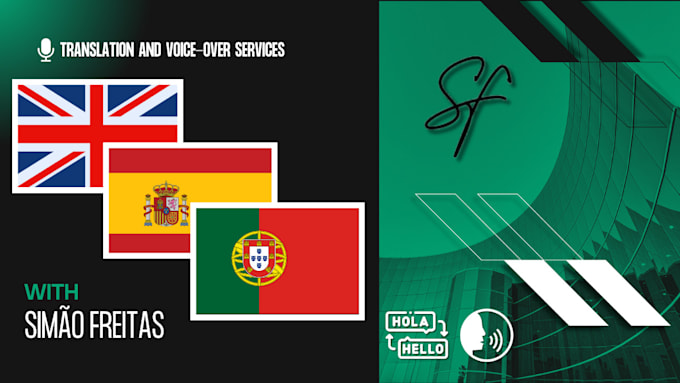 Bestseller - translate and voiceover in portuguese, spanish, english