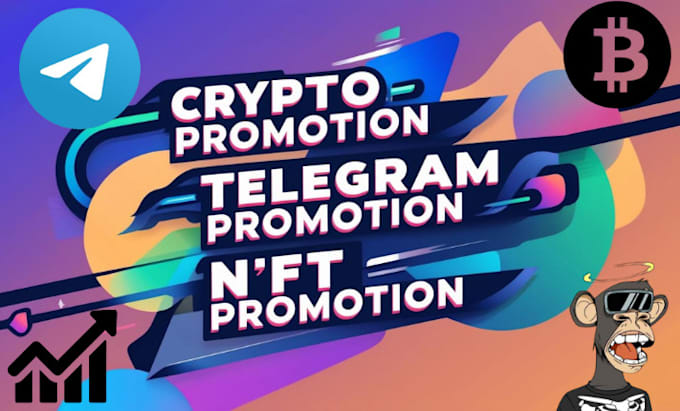 Gig Preview - Do crypto telegram promotion, meme token, nft, ico to 100k crypto investors