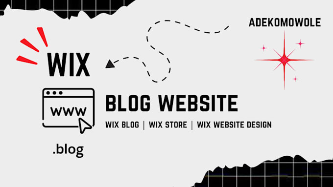 Gig Preview - Design wix modern website redesign wix website landing page ecommerce site blog