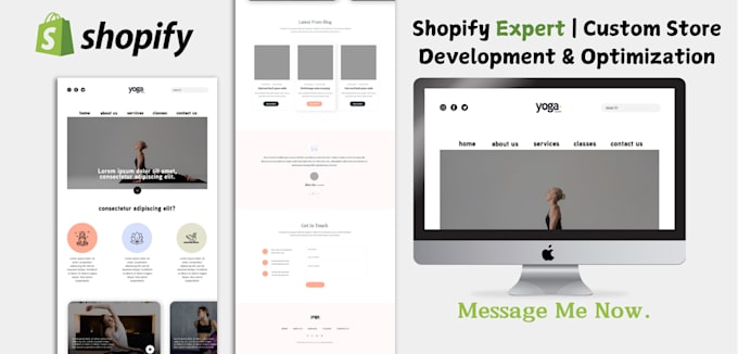 Gig Preview - Build a fully responsive shopify store with custom design