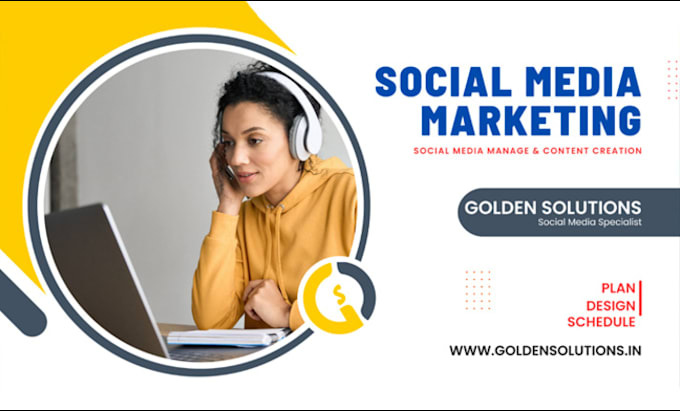 Gig Preview - Be your social media marketing manager and content creator