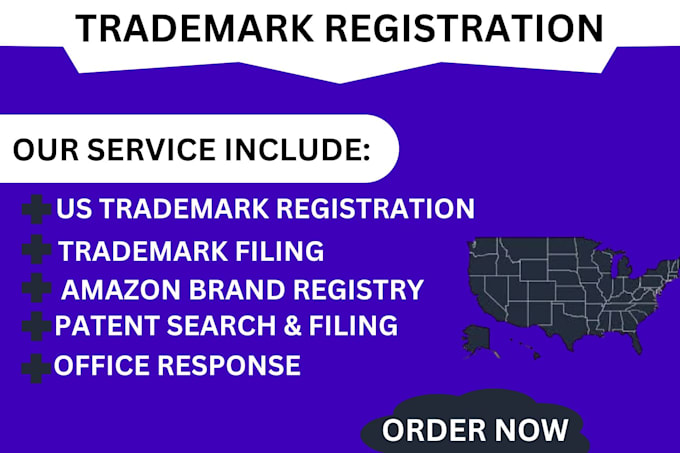 Gig Preview - Trademark registration, amazon brand registry, patent search USA, UK, europe