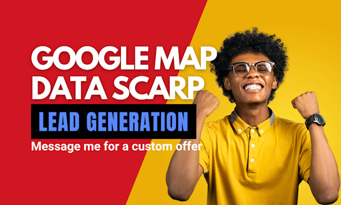 Gig Preview - Do google map data scraping b2b lead generation