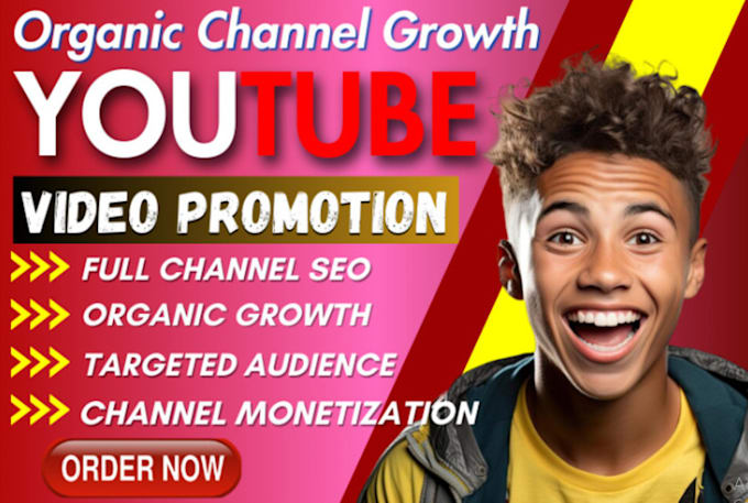 Bestseller - complete youtube channel promotion for monetization