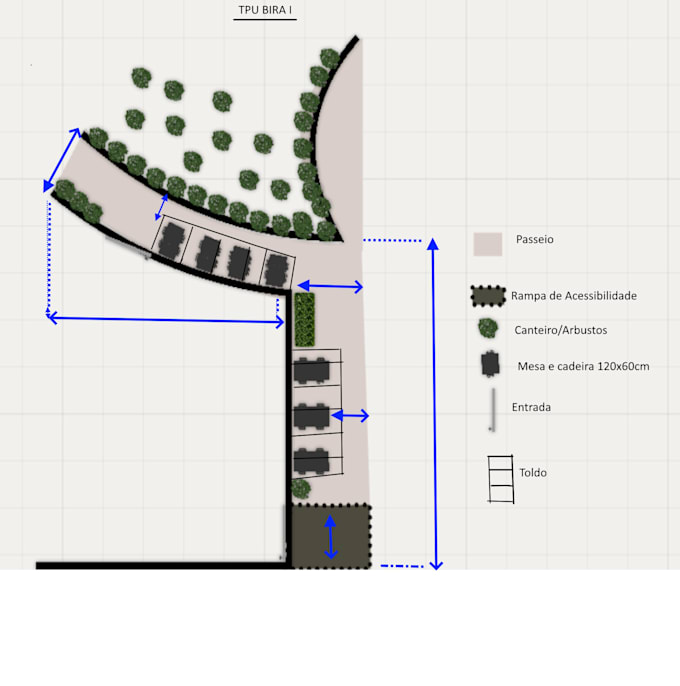 Gig Preview - Do professional croquis and floor plans for business permits