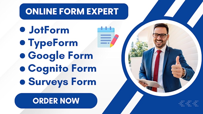 Gig Preview - Online form expert  custom forms for all your needs