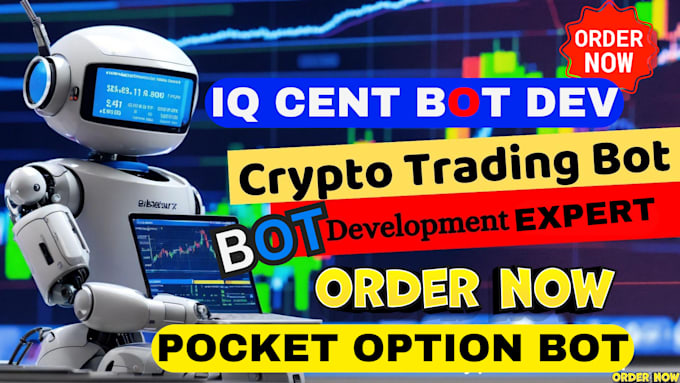 Gig Preview - Develop pocket option bot, pocket bot, pocket option, option bot, iq option bot