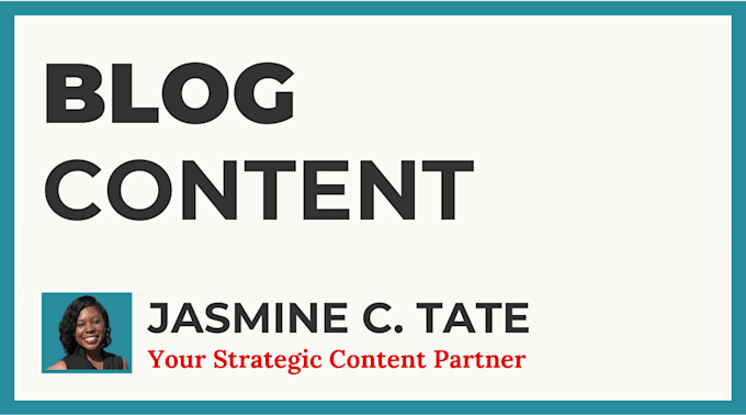 Gig Preview - Write blog content to engage new and returning viewers