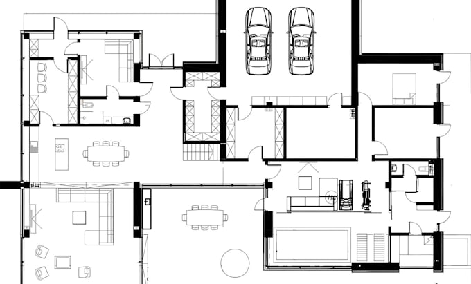 Gig Preview - Do mep design draw architectural electrical plan plumbing on revit autocad