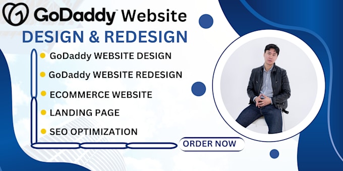 Bestseller - godaddy website redesign, godaddy website design, godaddy SEO optimization