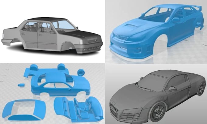 Gig Preview - 3d car modelling, 3d military car model, 3d car printing,  3d vehicle, 3d trucks