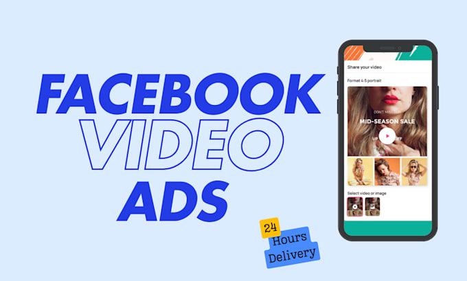 Gig Preview - Create shopify facebook video ads for dropshipping products