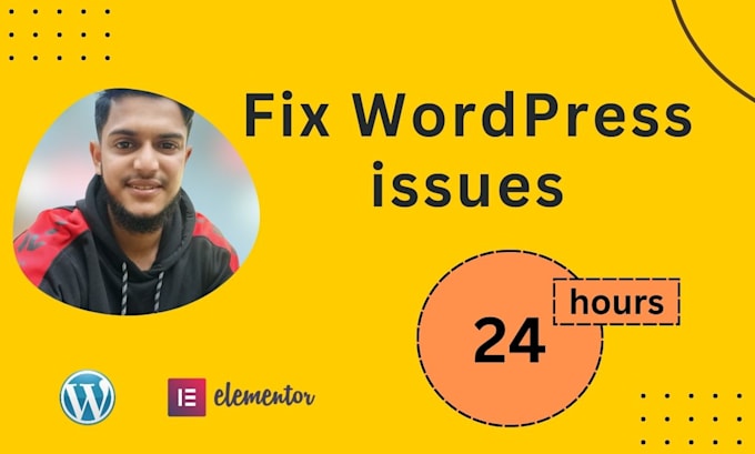 Gig Preview - Fix wordpress issues, critical error, fix wordpress error, wordpress bug fixing