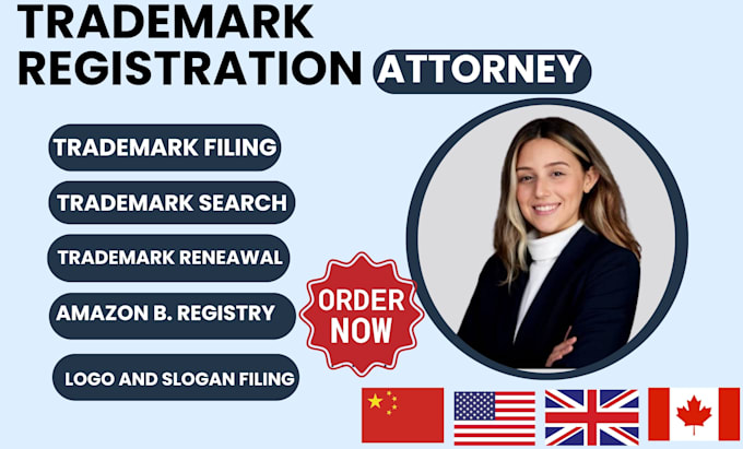 Gig Preview - Be your US licensed trademark attorney for your brand