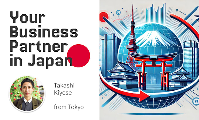 Bestseller - become or help you find a strong business partner in japan