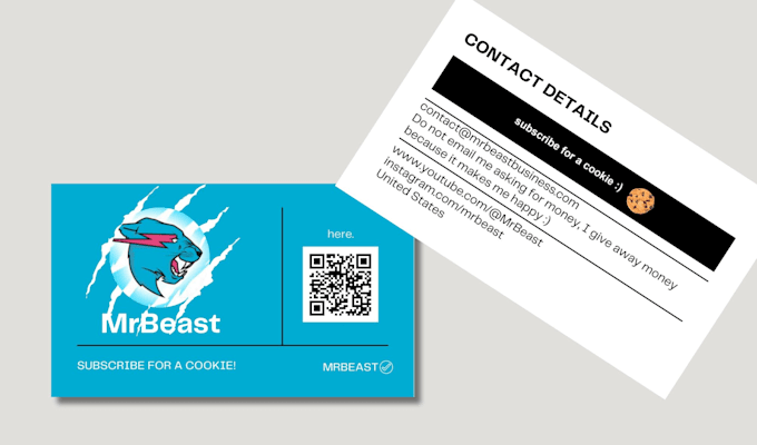 Gig Preview - Create qr code business cards connects instantly