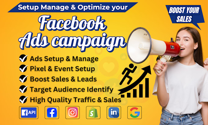 Bestseller - set up facebook and instagram meta ads for leads and sales