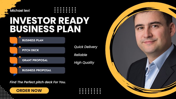 Gig Preview - Prepare a complete business plan