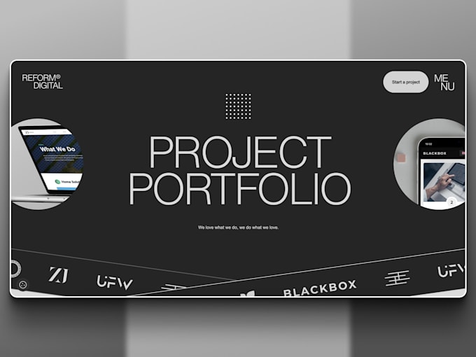 Gig Preview - Design a professional portfolio website to showcase your work