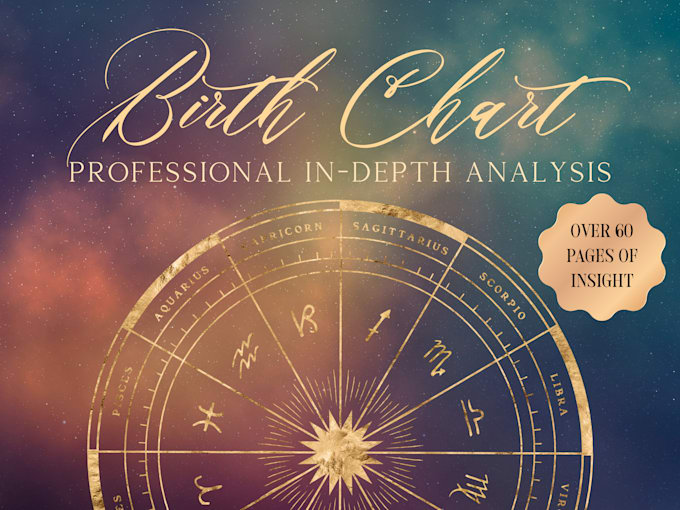 Gig Preview - Create a custom natal chart reading