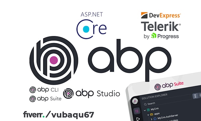 Gig Preview - Use abp io to develop a modern asp dot net core web application