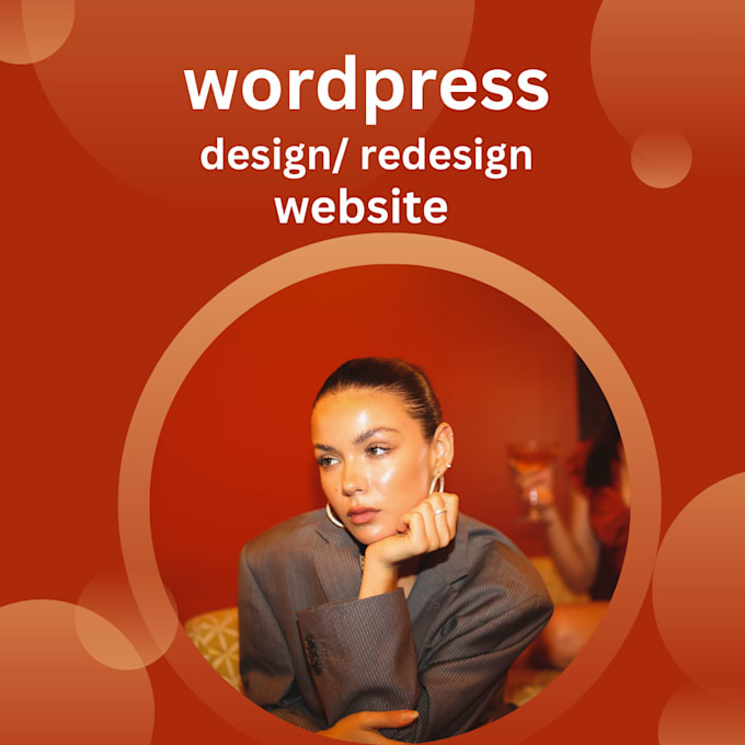 Gig Preview - Build, design website, redesign, clone, wordpress website development