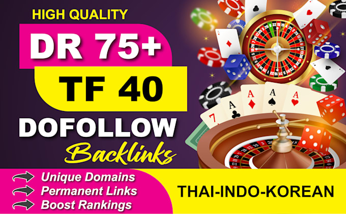 Bestseller - do high quality DR 75 tf40 SEO dofollow backlinks for google top ranking