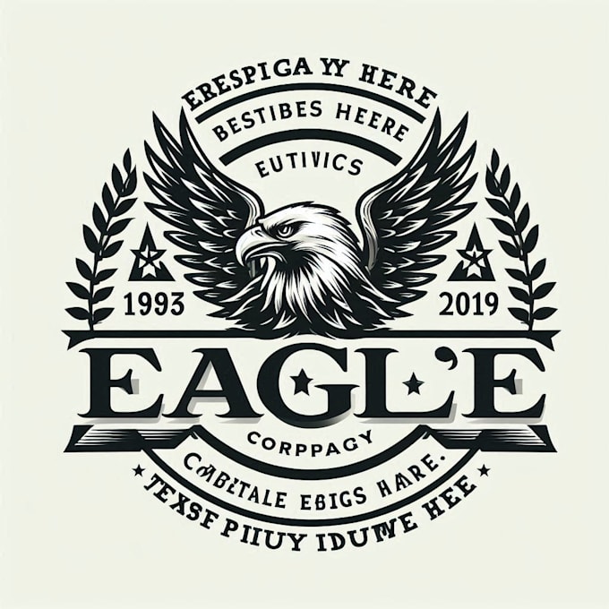 Gig Preview - Create an elegant eagles logo