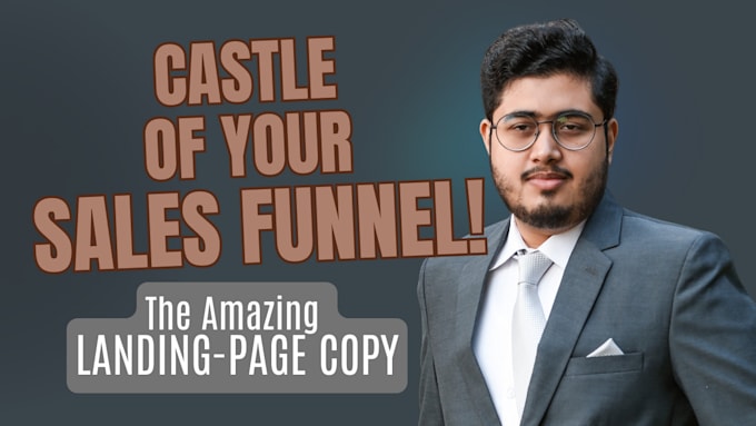 Gig Preview - Copywrite compelling landing pages for your sales funnel