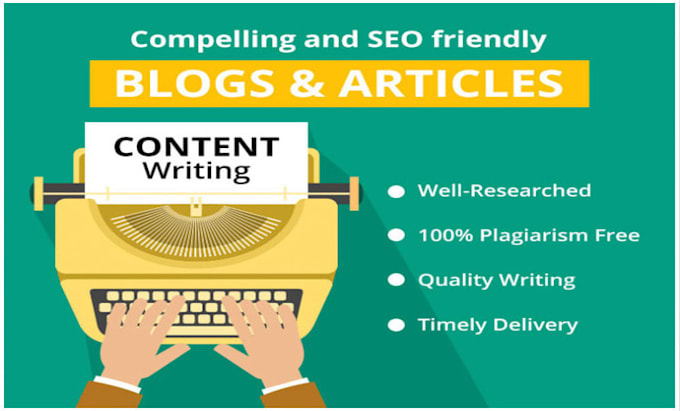 Gig Preview - Write engaging blog posts and articles tailored to your needs