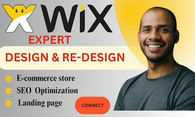 Gig Preview - Design wix website and redesign wix  business website