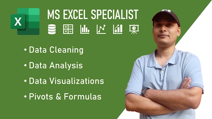 Bestseller - create an organized and clean spreadsheet with ms excel and more