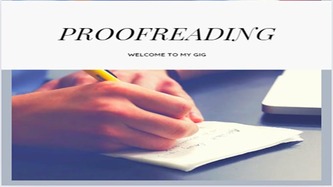 Gig Preview - Proofread and edit any personal statement, statement of purpose, admission essay