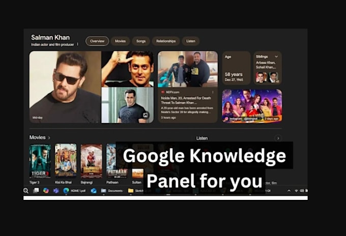 Gig Preview - Create verified google knowledge panel, knowledge graph, knowledgepanel