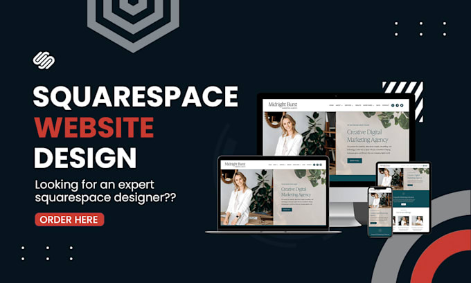 Bestseller - design and redesign modern, responsive squarespace websites