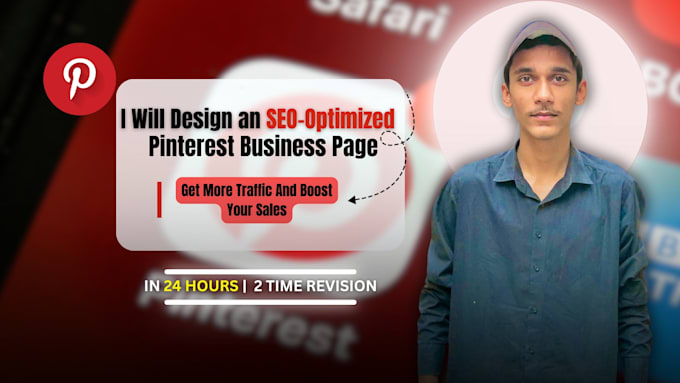 Gig Preview - Create and set up your pinterest business page professionally