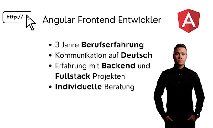 Gig Preview - Create professional frontend and web development in german