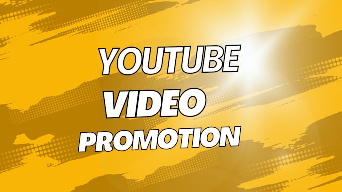 Gig Preview - Do organic youtube video promotion and channel marketing through google ads