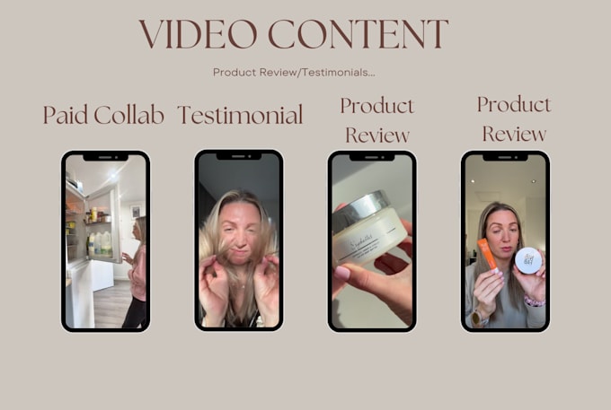 Gig Preview - Create UK ugc videos for you