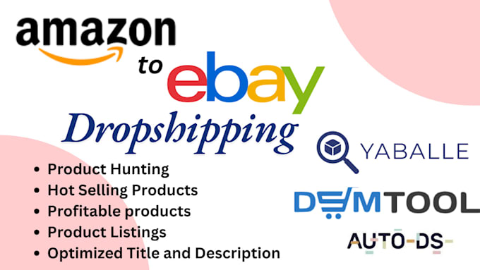 Bestseller - do amazon to ebay dropshipping, poshmark mercari etsy shopify depop dropshipping