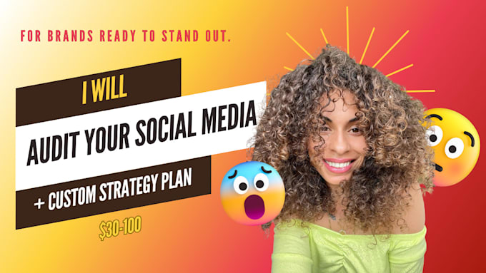 Gig Preview - Audit your social media and create a growth plan