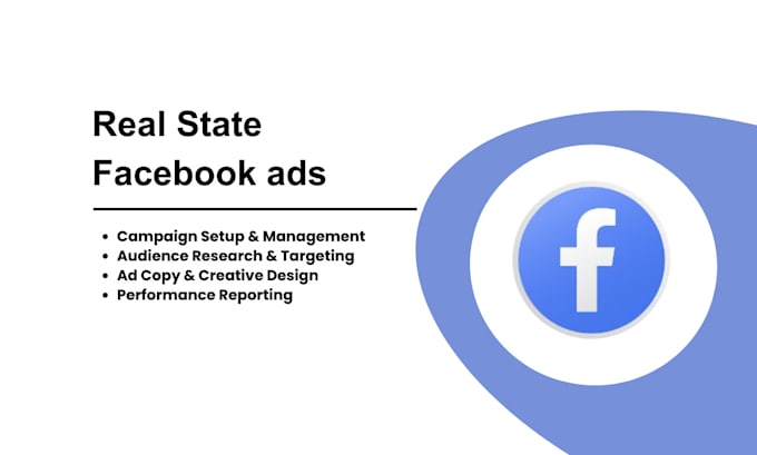 Gig Preview - Create real state facebook ads