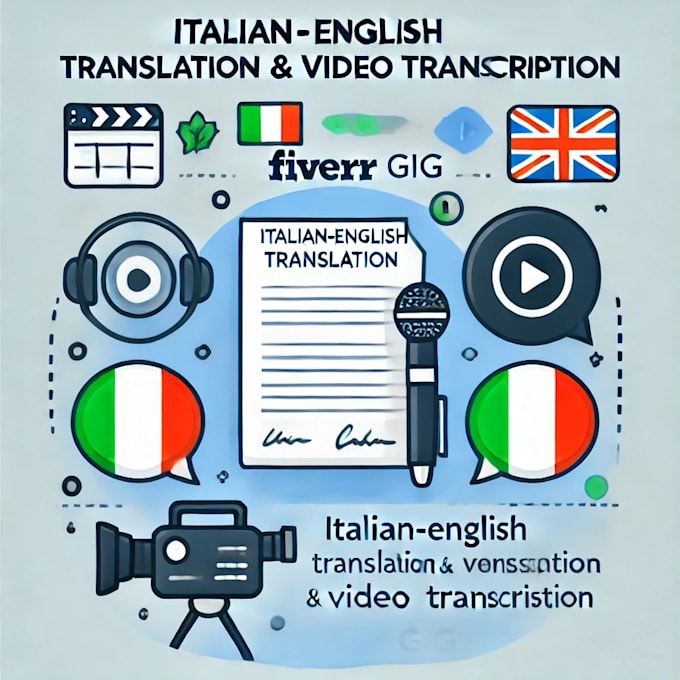 Bestseller - provide accurate italian english translations and video transcriptions