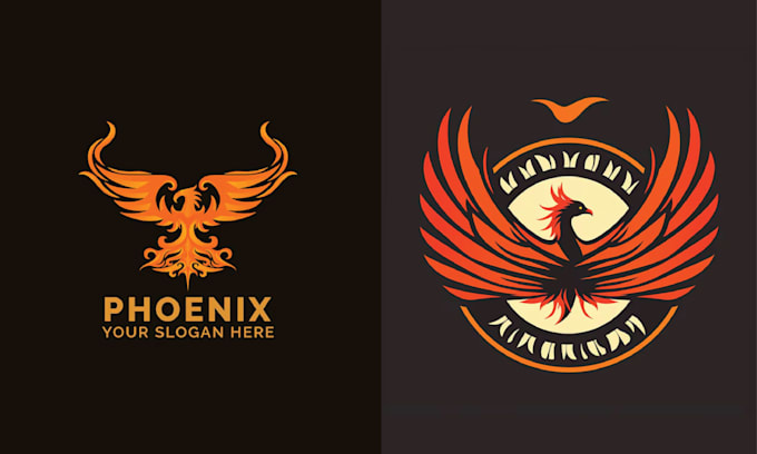 Gig Preview - Create unique colorful falcon phoenix logo