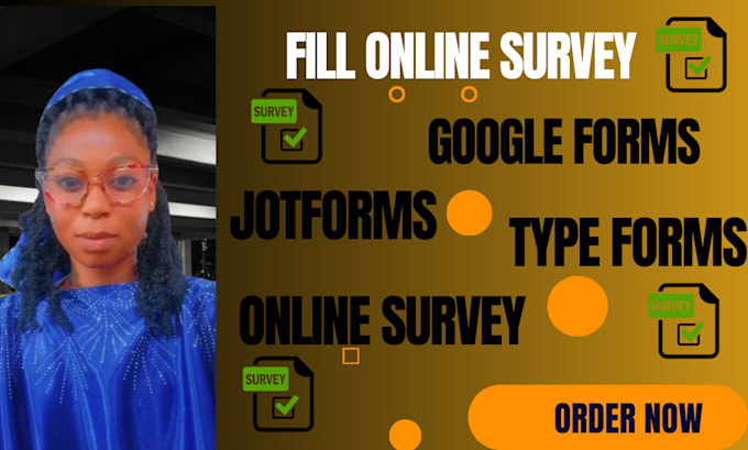 Bestseller - design survey using google forms jotform typeform and get survey respondent