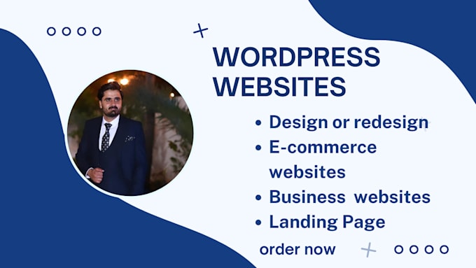 Gig Preview - Do wordpress website development or design, redesign wordpress website