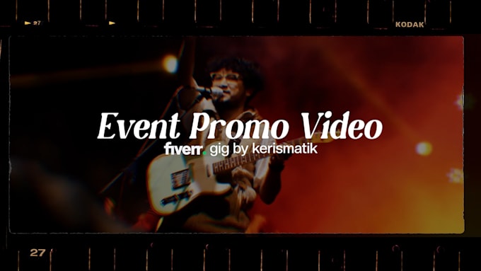 Gig Preview - Edit dynamic party event recap and nightclub promo video