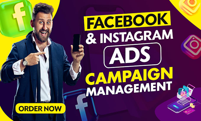 Gig Preview - Facebook instagram meta ads campaign manager, fb advertising, marketing expert