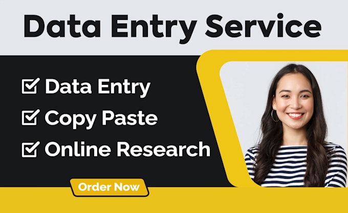 Bestseller - be your virtual assistant for data entry, data mining, copy paste, web research