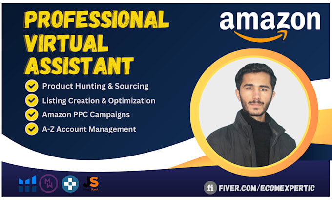 Gig Preview - Be your amazon fba expert and professional virtual assistant for your store